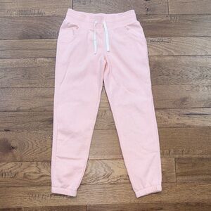 Cat & Jack Girls Pink Fleece Jogger Pants - Size M (8)